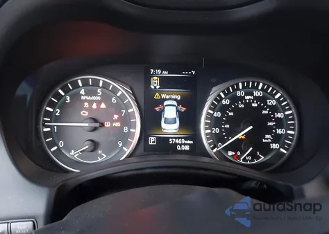 2018 Infiniti Q50 3.0T Luxe z USA, uszkodzony, nr VIN JN1EV7AP7JM354722